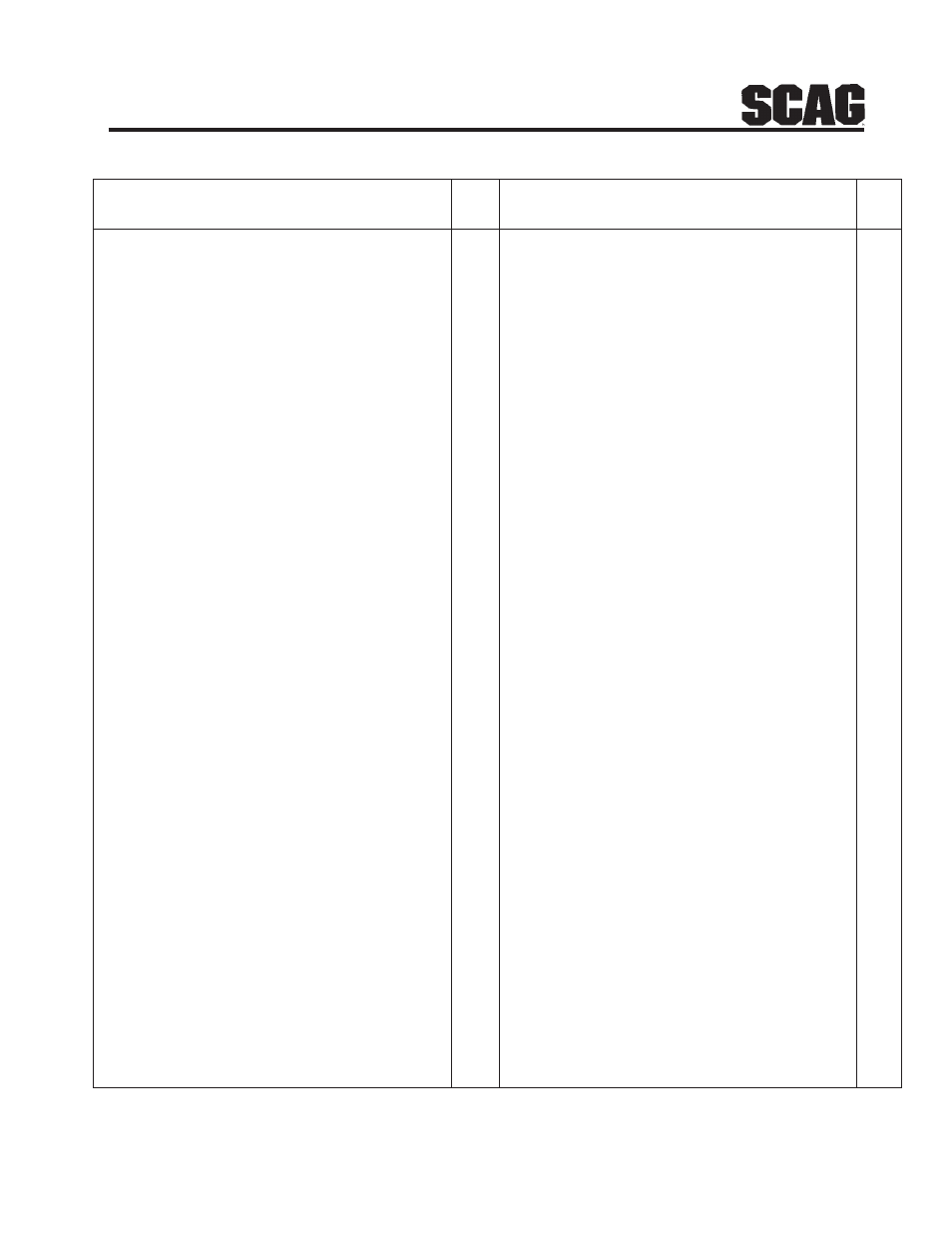 48v”& 52v" cutter decks | Scag Power Equipment STC52V-23BV  EN User Manual | Page 43 / 110