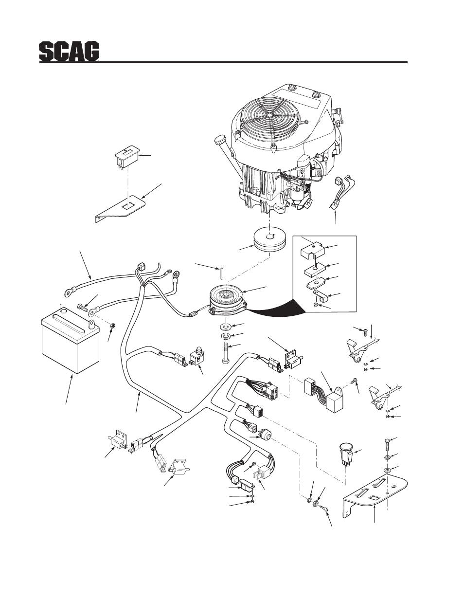 Scag Power Equipment STC52V-23BV  EN User Manual | Page 62 / 110