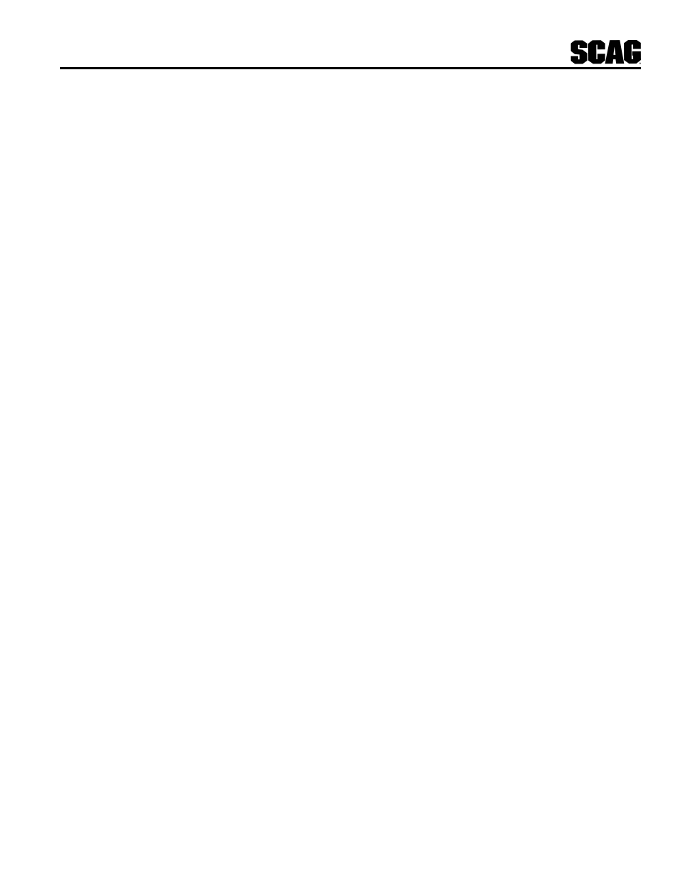 Scag Power Equipment SWU User Manual | Page 19 / 40