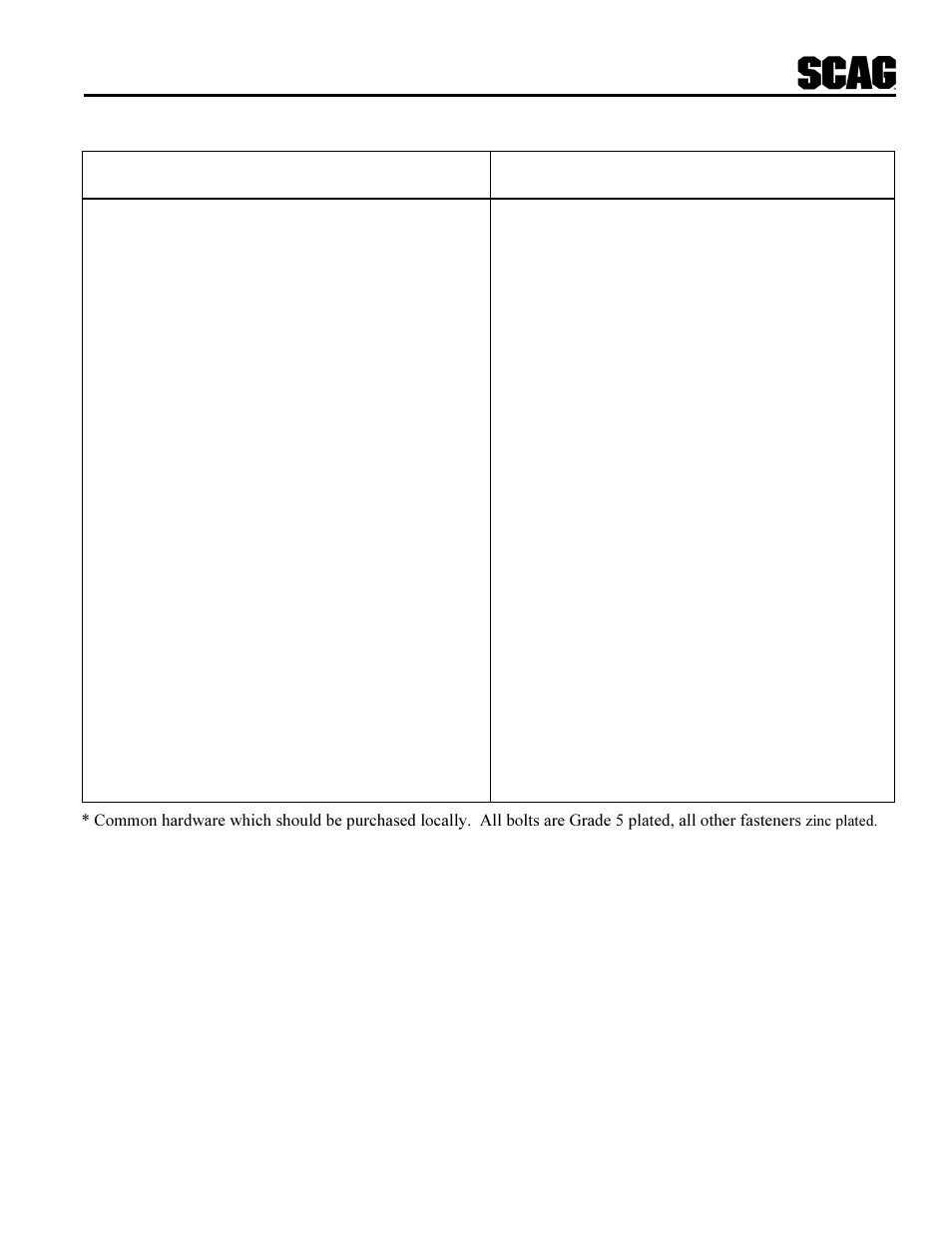 48" & 52" cutter decks | Scag Power Equipment SWU User Manual | Page 23 / 40
