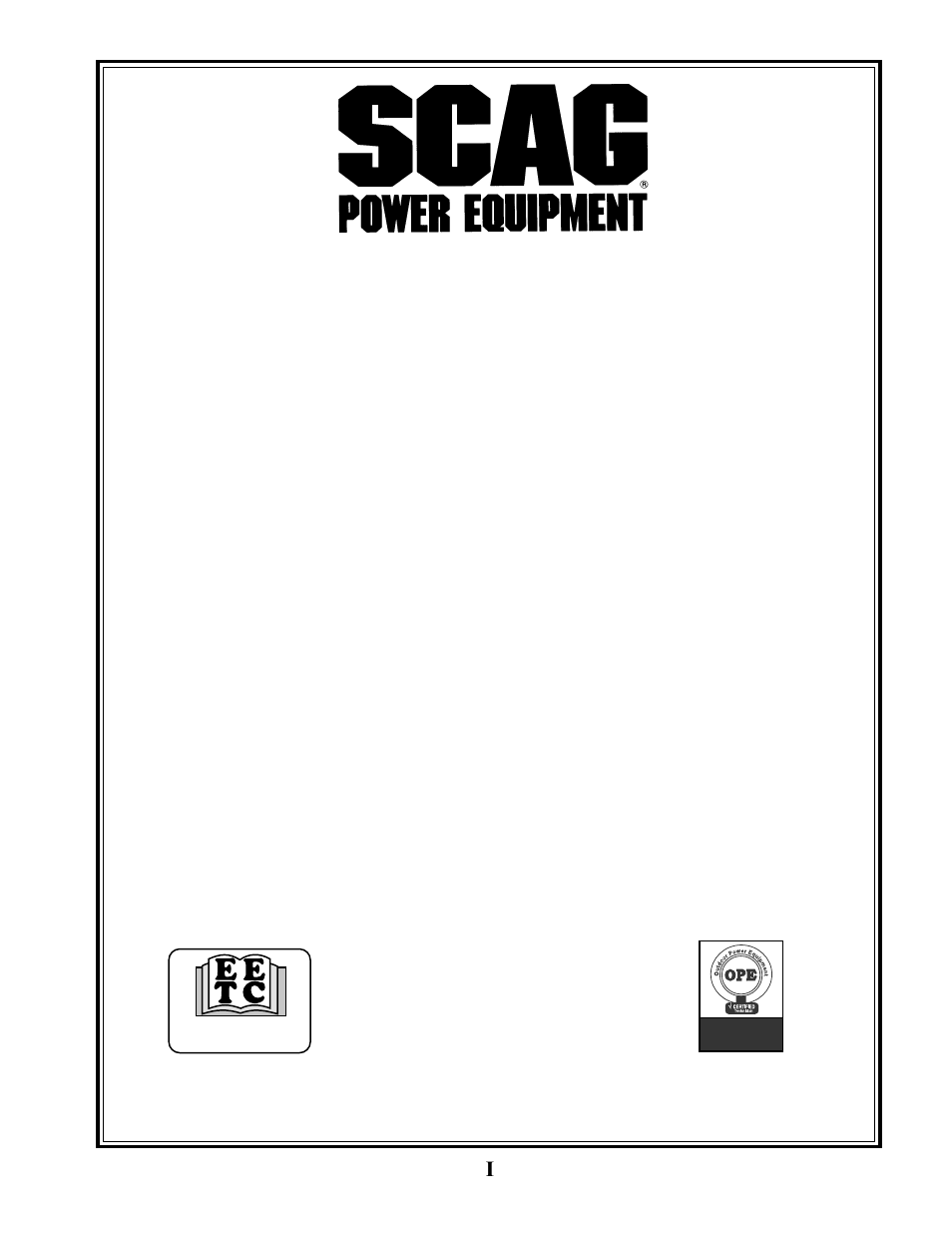 Scag Power Equipment SWU User Manual | Page 3 / 40