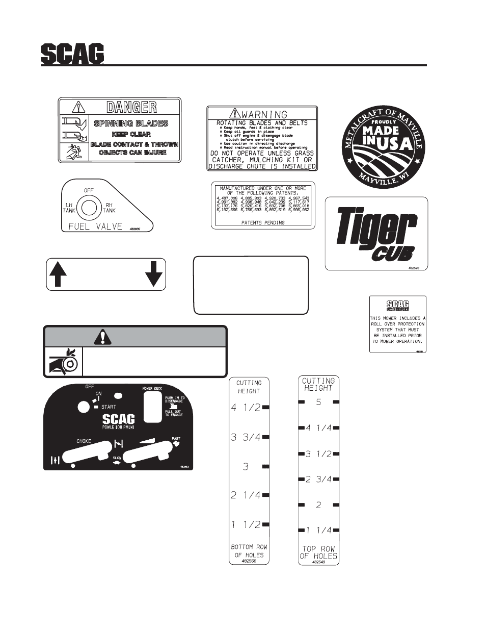 Heavy-duty commercial, Warning | Scag Power Equipment STC48V-19KAI  EN User Manual | Page 26 / 28