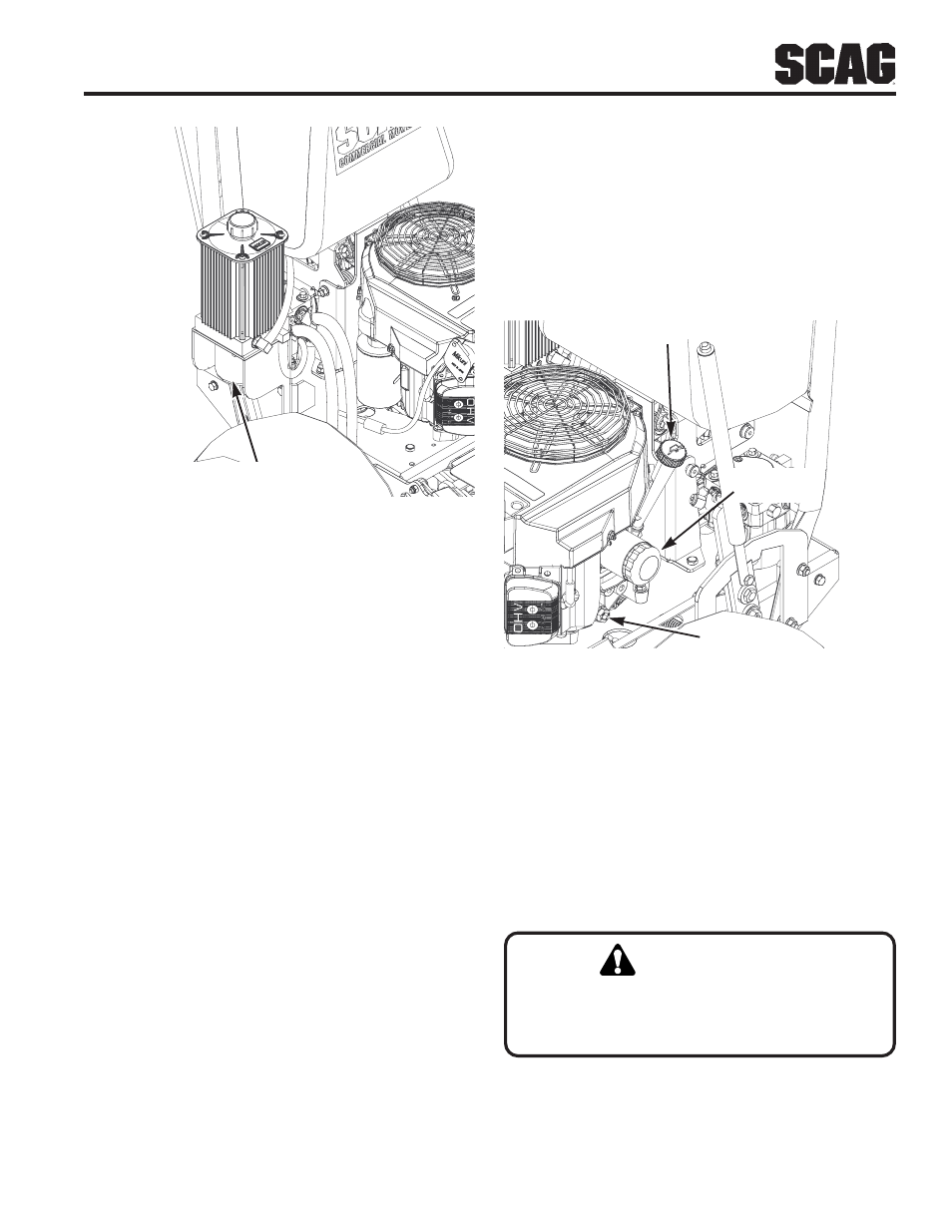 Caution | Scag Power Equipment SWZV User Manual | Page 35 / 105