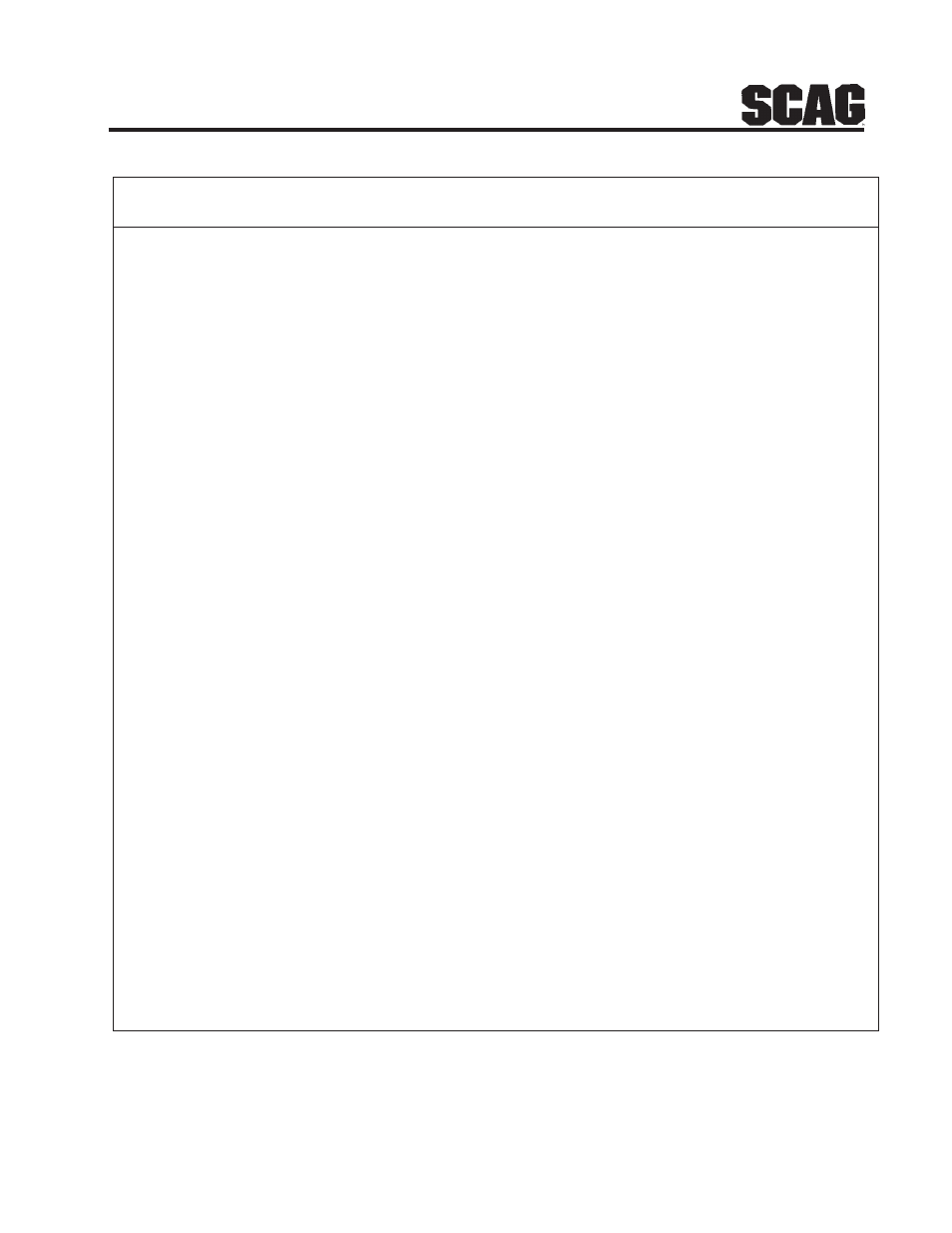 Scag Power Equipment SWZV User Manual | Page 47 / 105