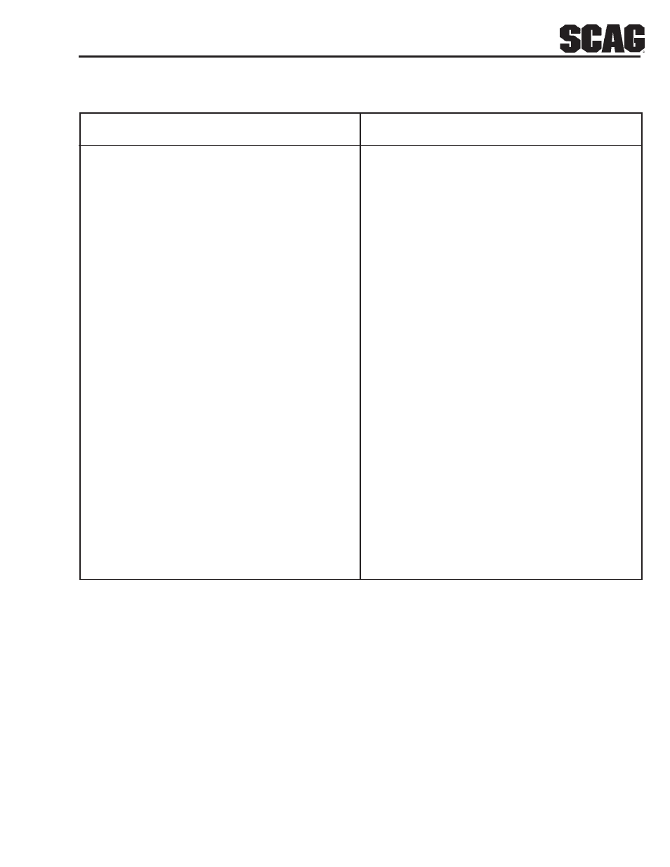Scag Power Equipment SSZ User Manual | Page 23 / 41
