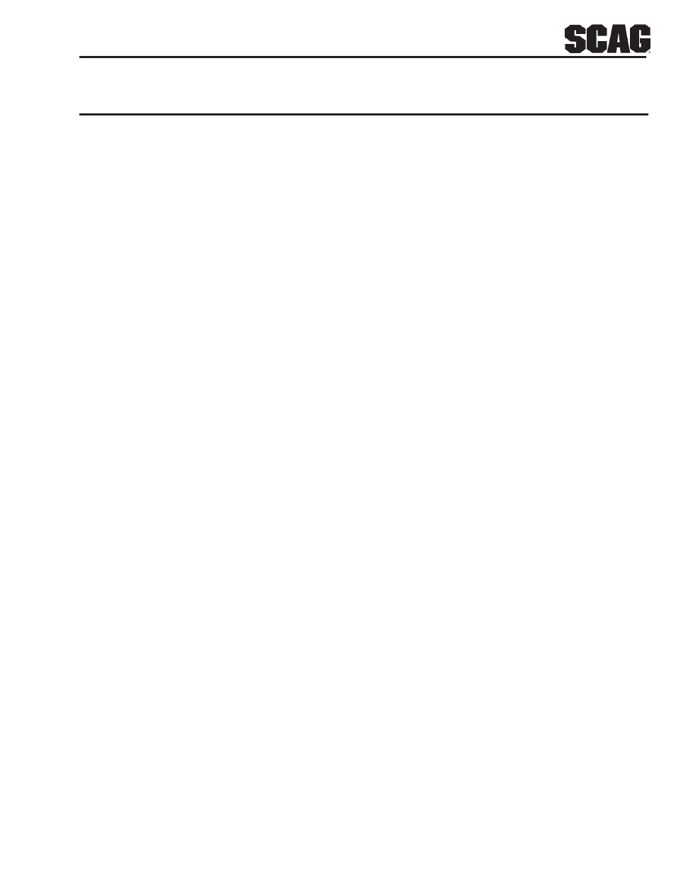 Scag Power Equipment SSZ User Manual | Page 39 / 41