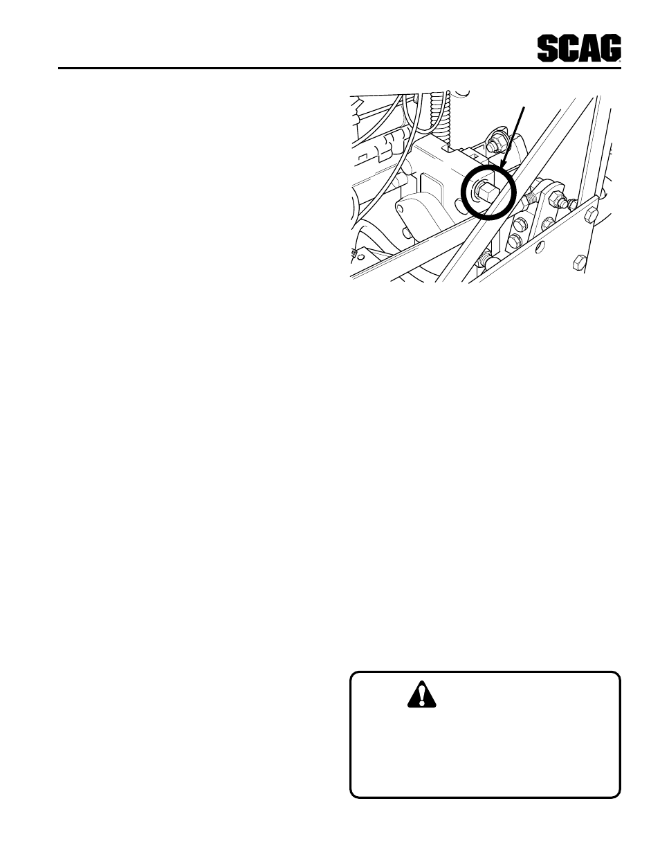 Warning | Scag Power Equipment STT-31BSD User Manual | Page 15 / 64