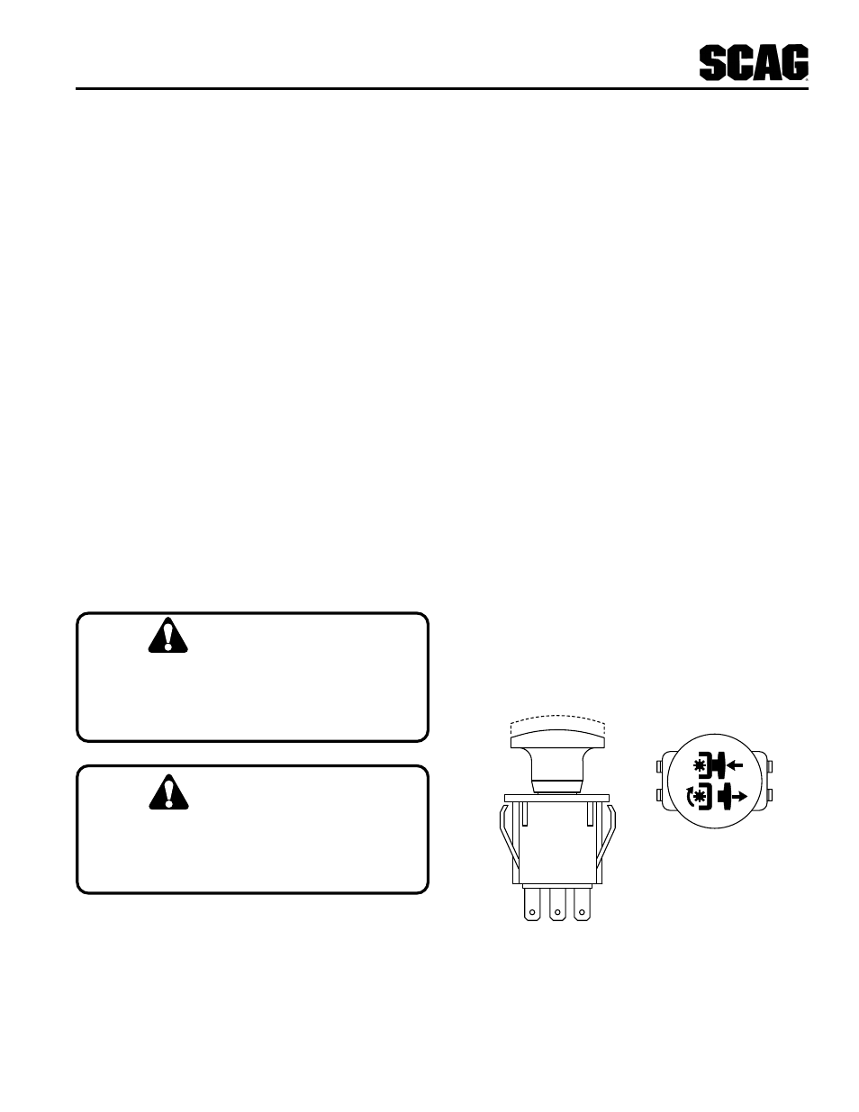 Caution | Scag Power Equipment STT-31BSD User Manual | Page 17 / 64