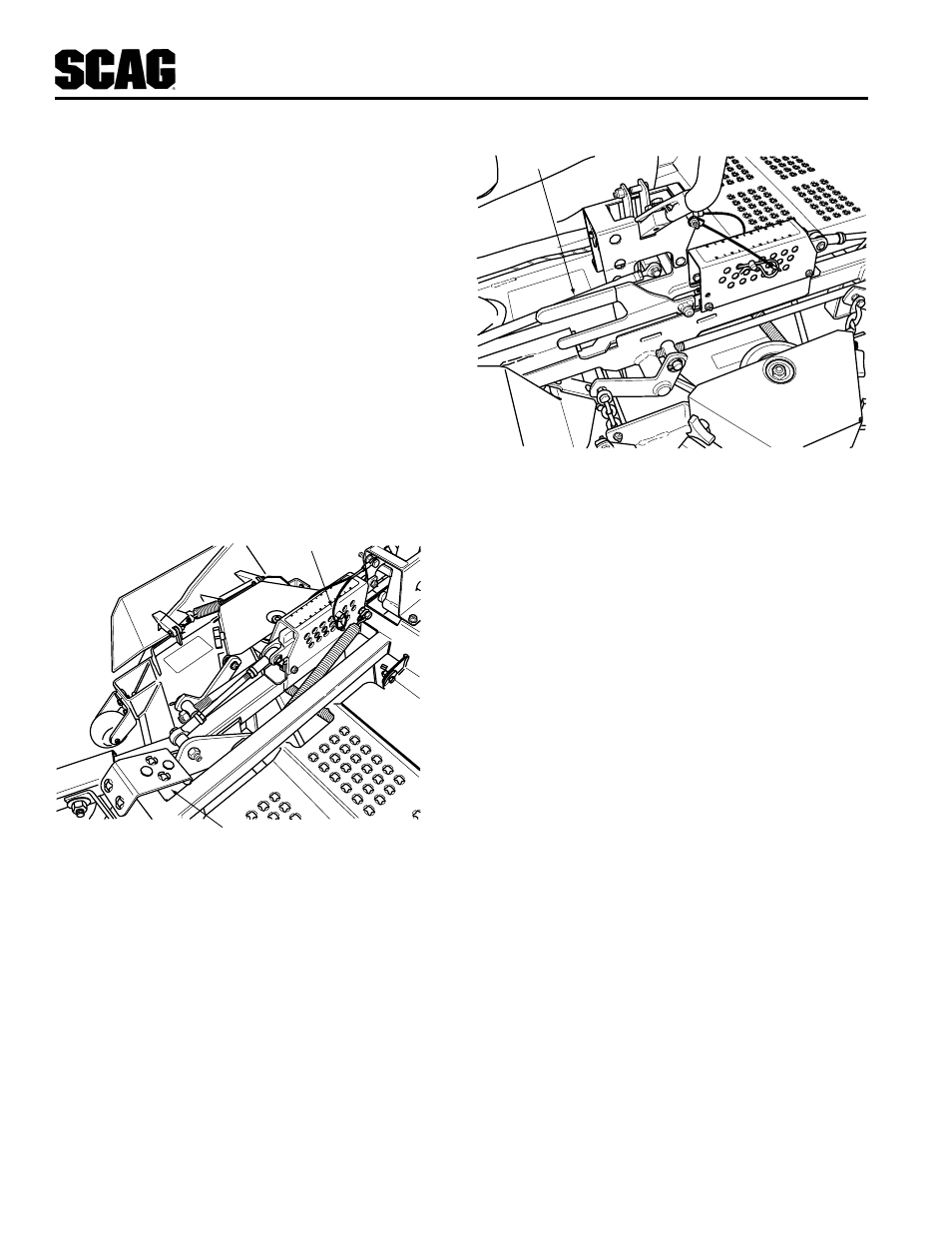 13 adjusting cutting height | Scag Power Equipment STT-31BSD User Manual | Page 20 / 64