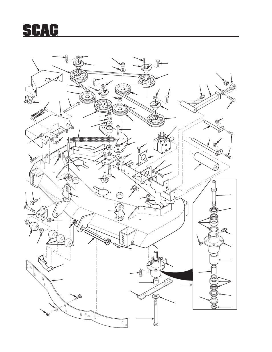 Scag Power Equipment STT-31BSD User Manual | Page 42 / 64