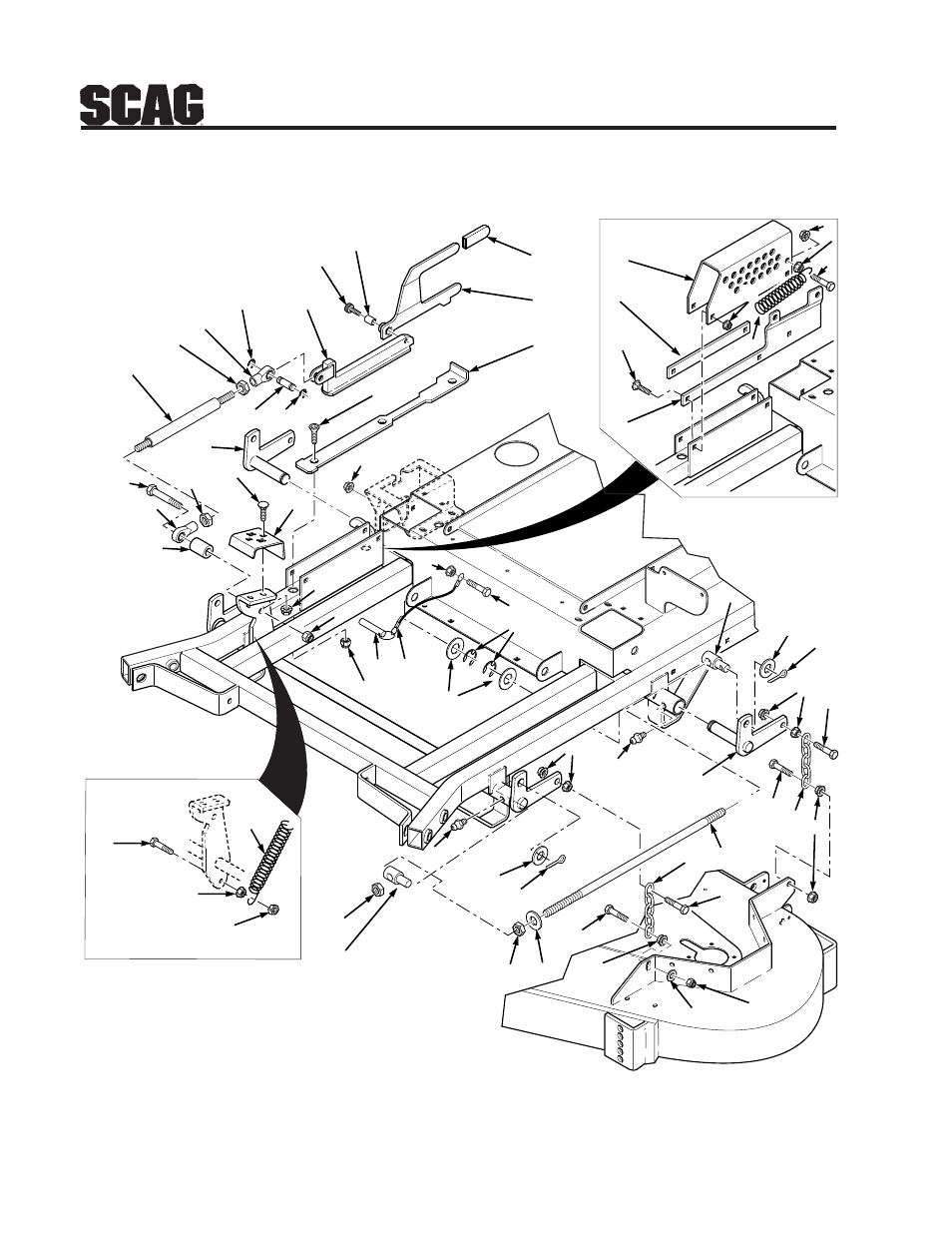 40 cutter deck controls | Scag Power Equipment STT-31BSD User Manual | Page 44 / 64