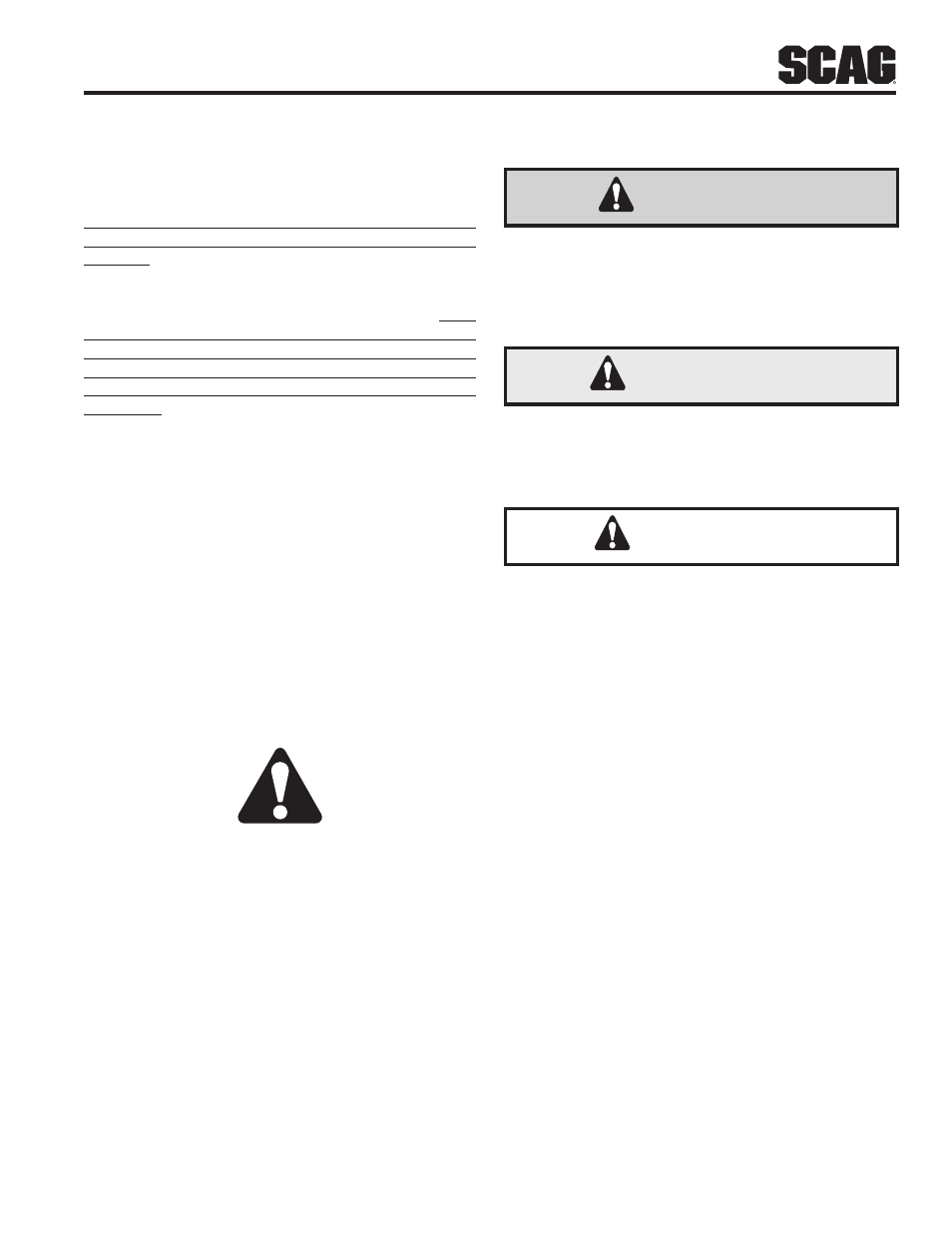 Safety information, 1 introduction, 2 signal words | 3 before operation considerations, Section 2, Danger, Warning, Caution | Scag Power Equipment TURF TIGER STT61V-25KBD User Manual | Page 7 / 79