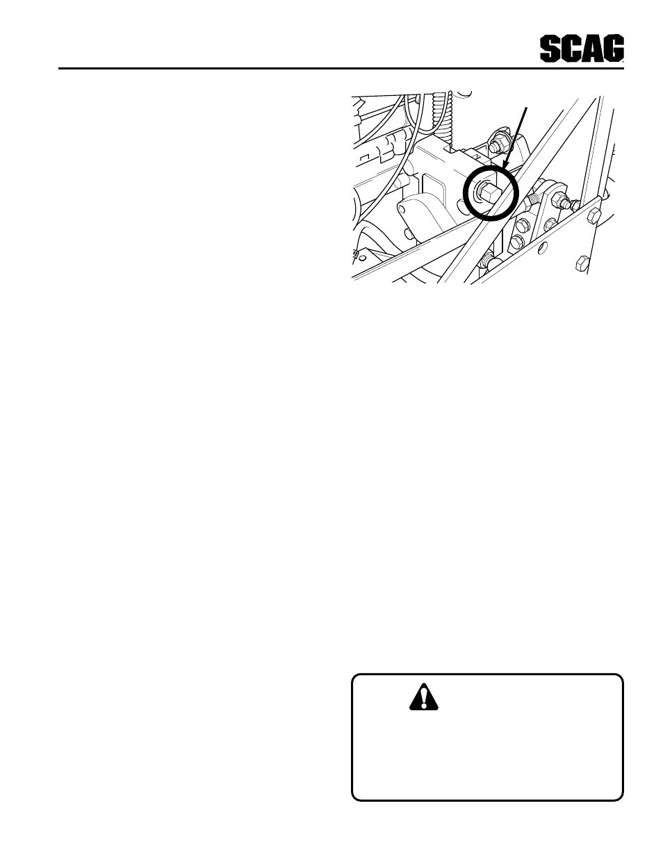 Warning | Scag Power Equipment STT-31BSG User Manual | Page 14 / 70