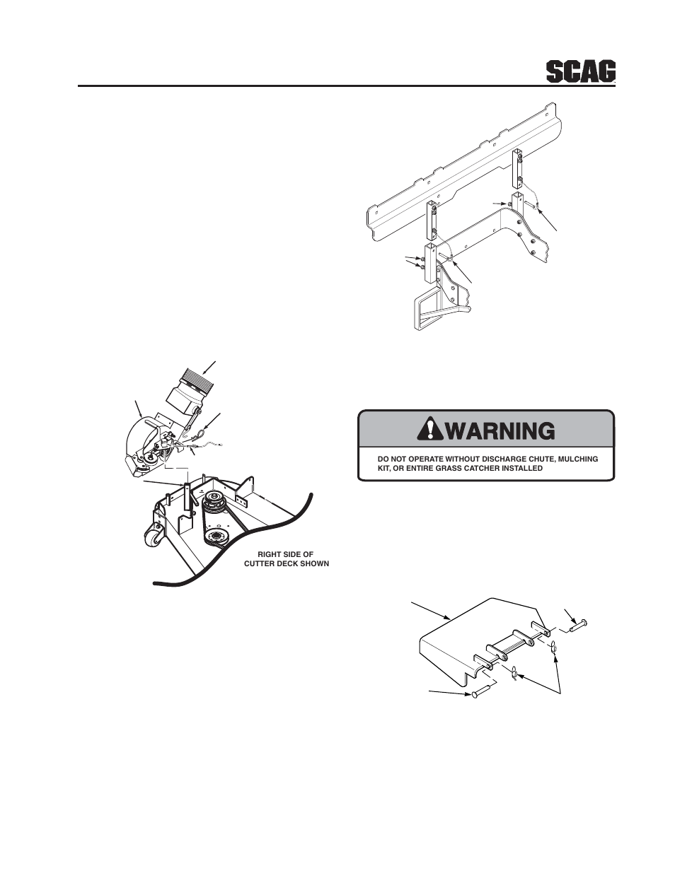 Warning | Scag Power Equipment GC-STWC-61 User Manual | Page 7 / 20