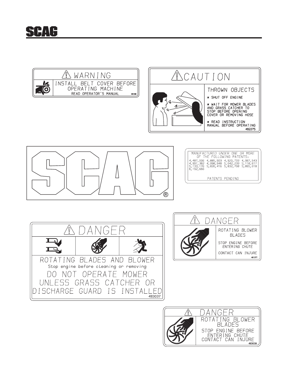 Scag Power Equipment GC-STT User Manual | Page 18 / 21