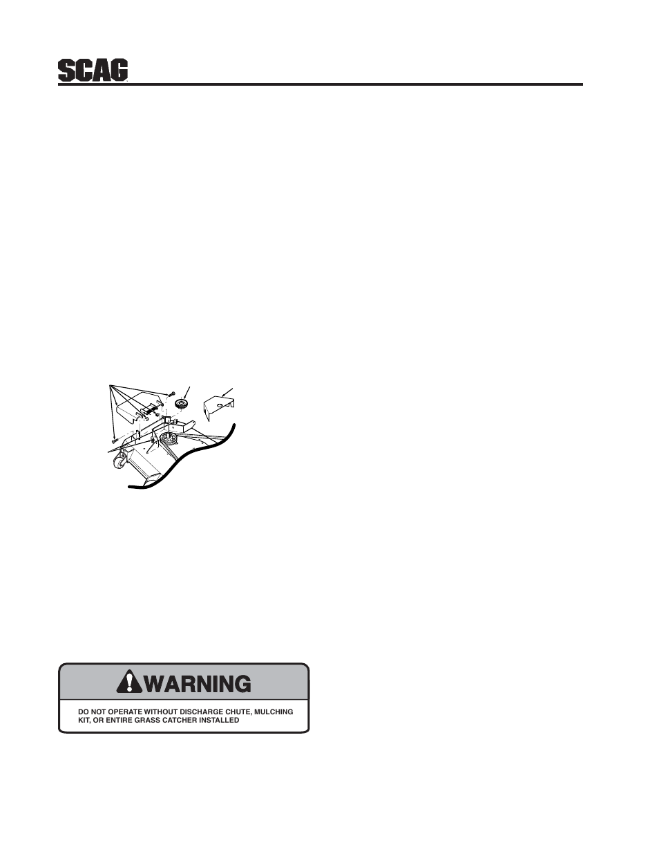 Warning, Figure 3-1 | Scag Power Equipment GC-STT User Manual | Page 4 / 21