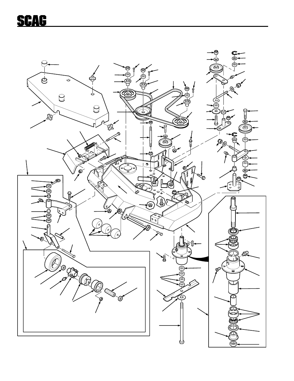 Scag Power Equipment STHM User Manual | Page 20 / 40