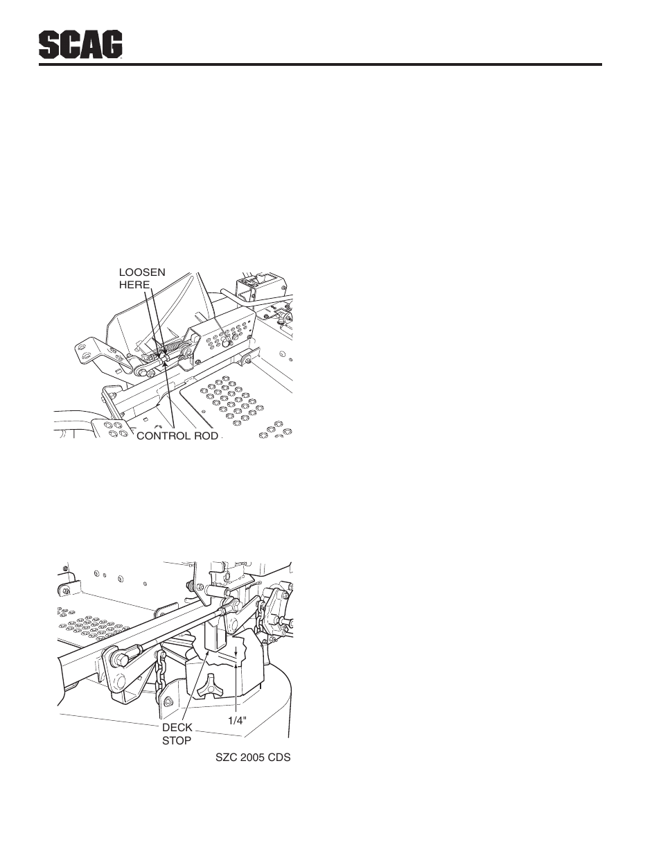 Scag Power Equipment SZC User Manual | Page 30 / 67