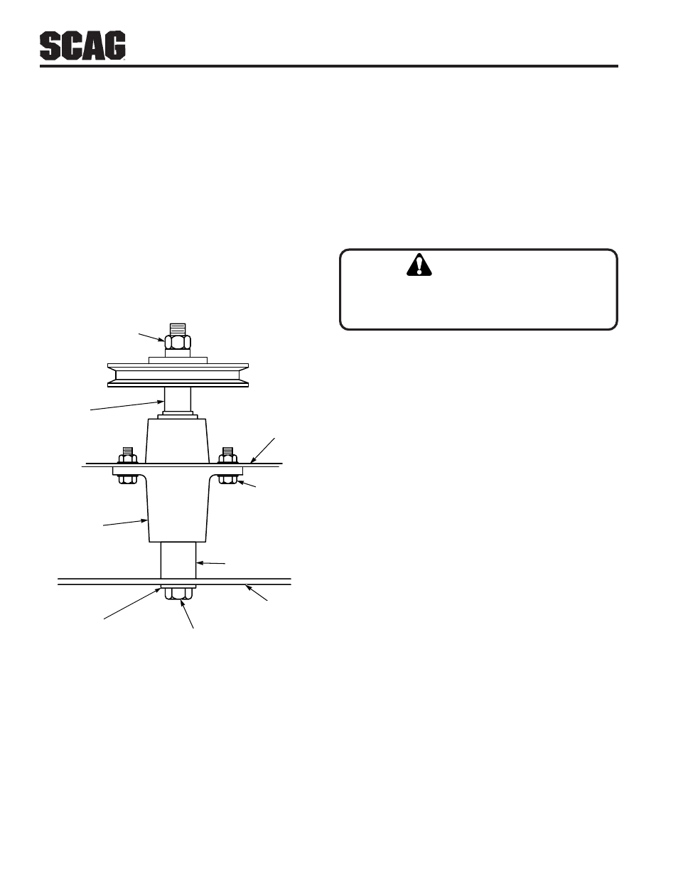 Caution | Scag Power Equipment SZC User Manual | Page 40 / 67