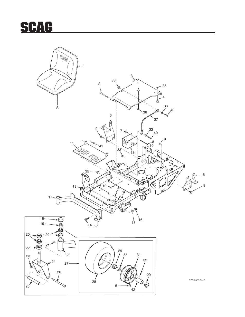 Scag Power Equipment SZC User Manual | Page 46 / 67