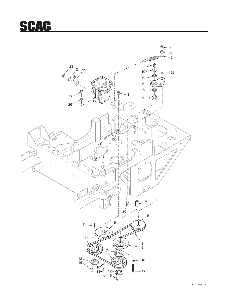 Scag Power Equipment SZC User Manual | Page 50 / 67