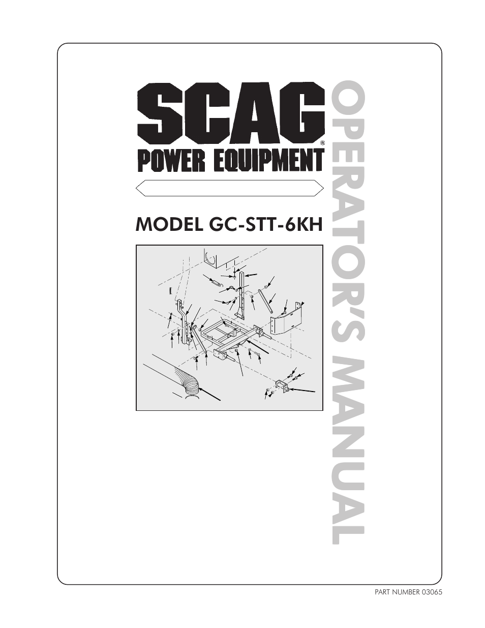 Scag Power Equipment GC-STT-6KH User Manual | 12 pages