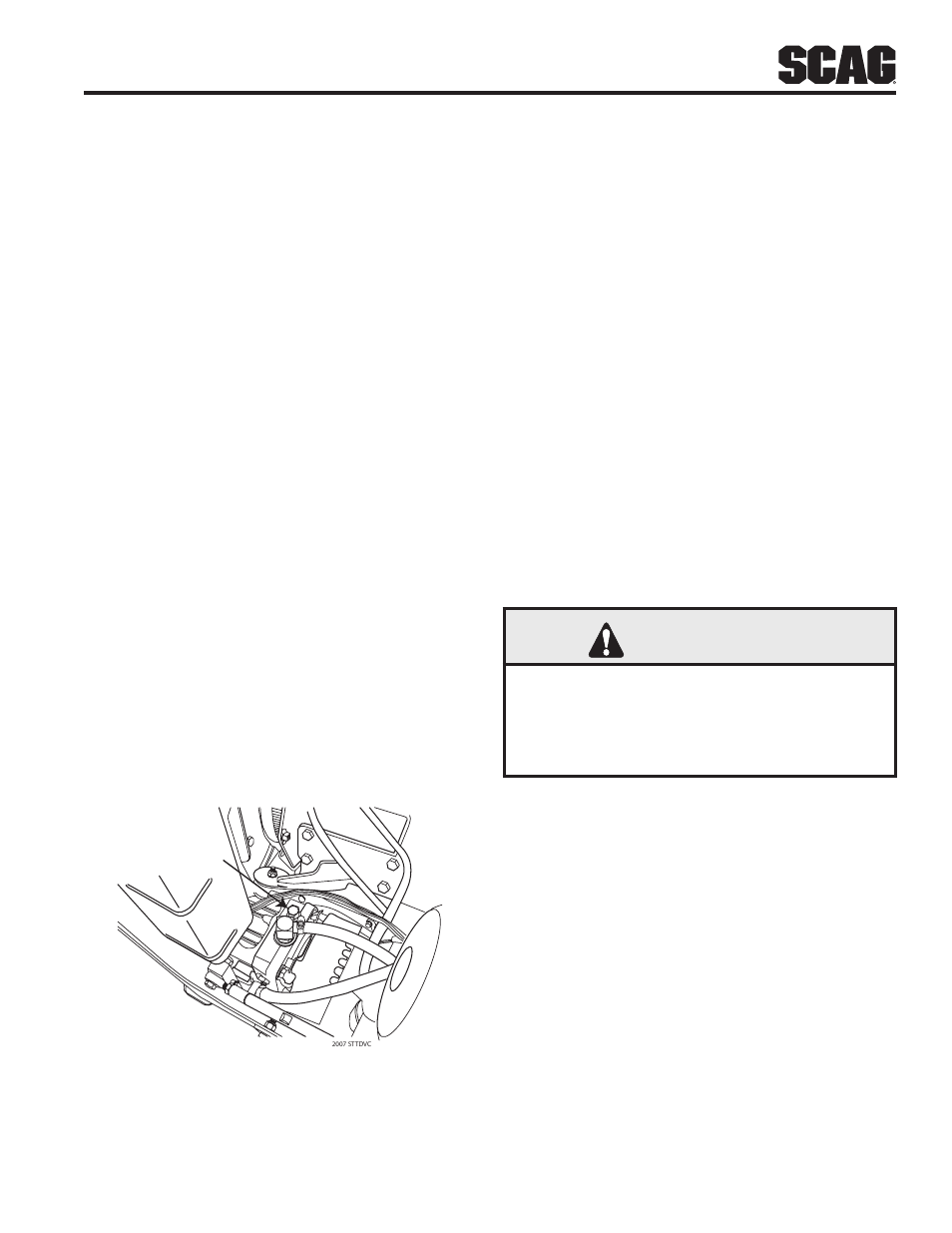 2 safety interlock system, Warning | Scag Power Equipment Turf Tiger STT-28CAT User Manual | Page 17 / 70