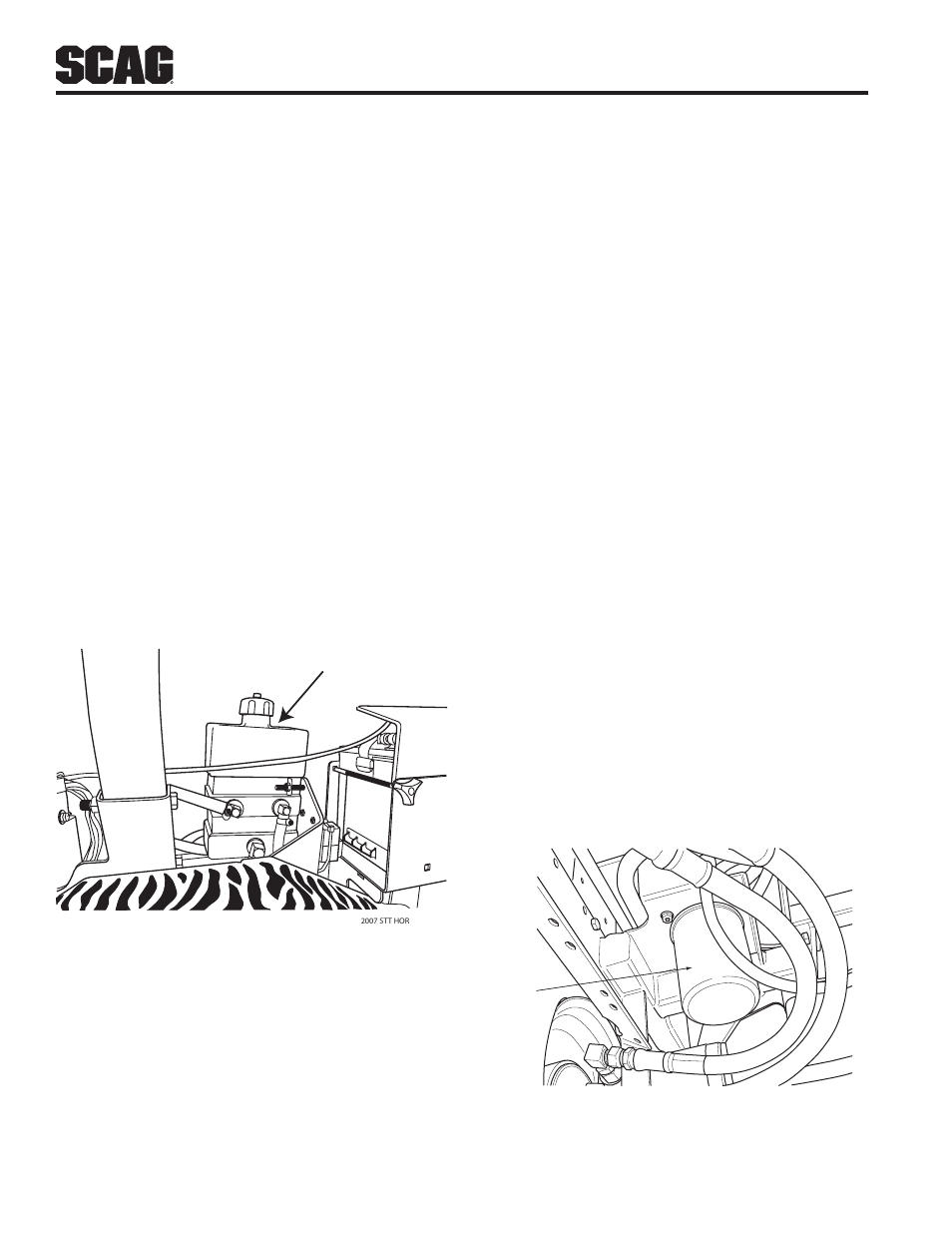 3 hydraulic system | Scag Power Equipment Turf Tiger STT-28CAT User Manual | Page 36 / 70
