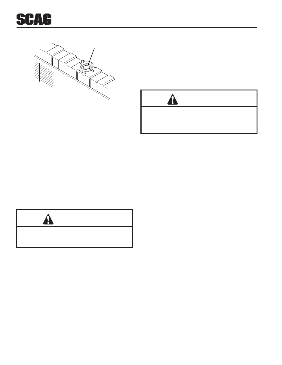 13 body, deck, and upholstery, Caution | Scag Power Equipment Turf Tiger STT-28CAT User Manual | Page 42 / 70