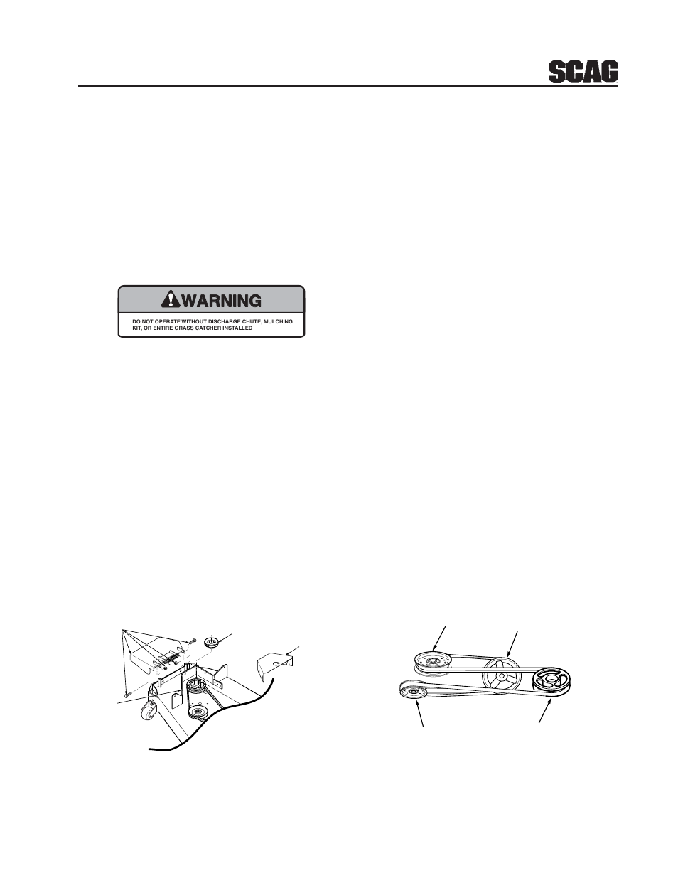 Warning, Figure 3-1 | Scag Power Equipment GC-STC-CS User Manual | Page 5 / 18