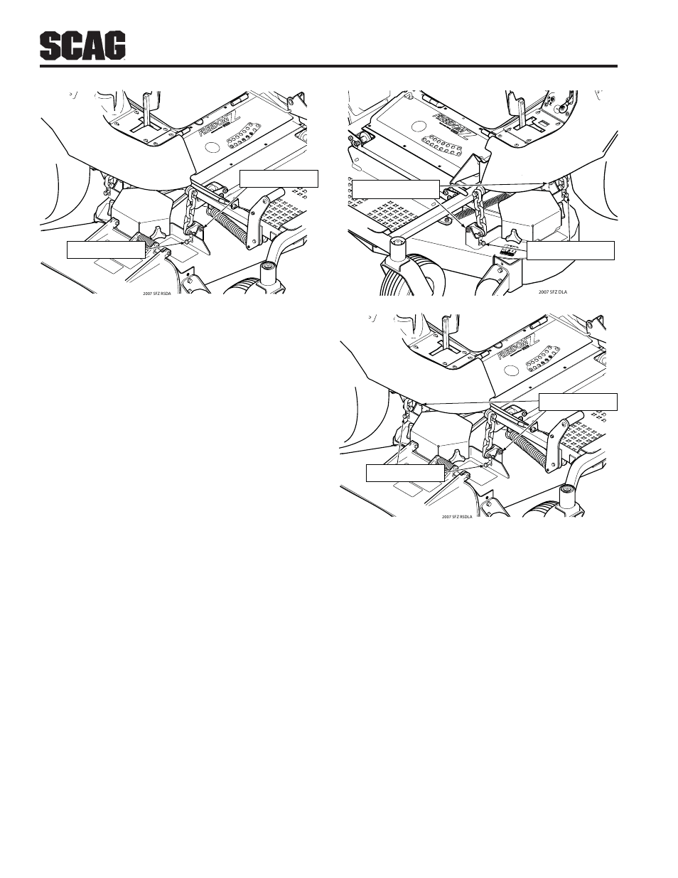 Scag Power Equipment SFZ User Manual | Page 30 / 96