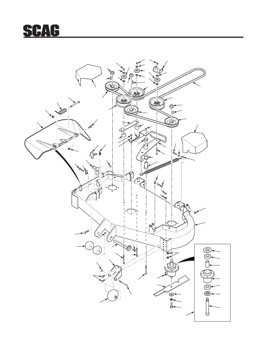 Scag Power Equipment SFZ User Manual | Page 40 / 96