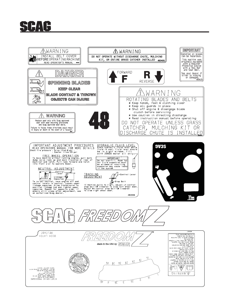 Commercial | Scag Power Equipment SFZ User Manual | Page 54 / 96