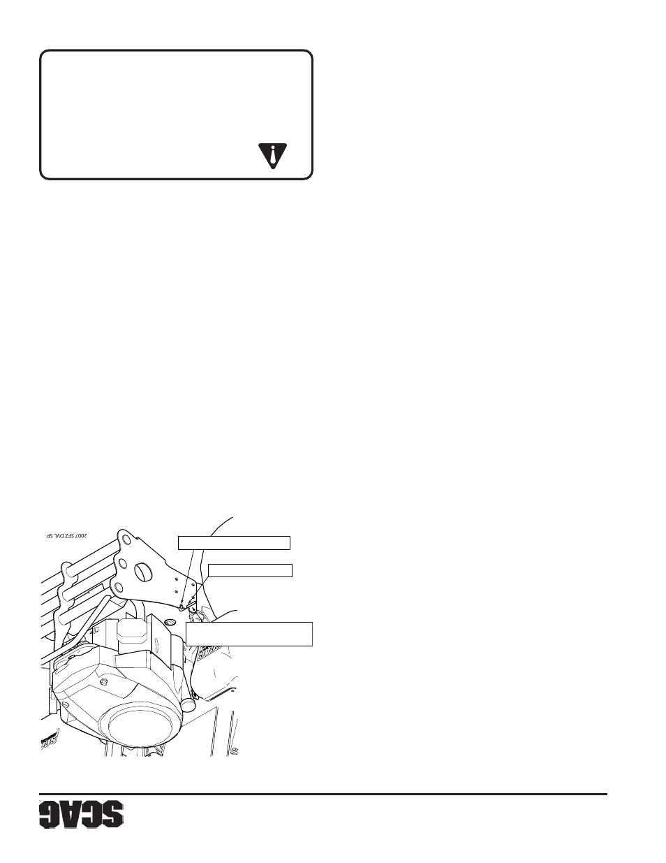 Adver tencia, 13 sección 4 | Scag Power Equipment SFZ User Manual | Page 80 / 96