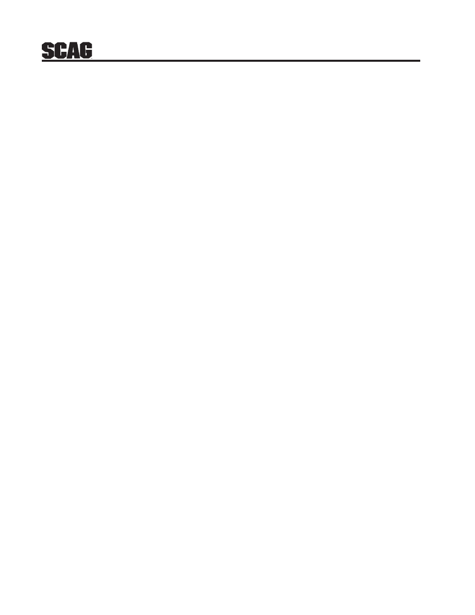 Scag Power Equipment 7630001 User Manual | Page 12 / 14