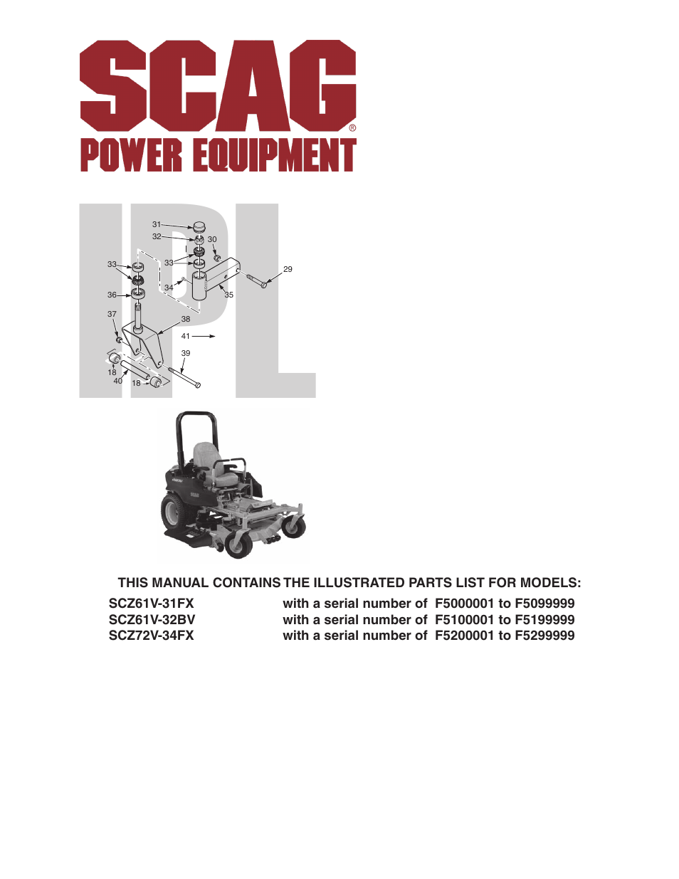Scag Power Equipment CHEETAH SCZ User Manual | 36 pages