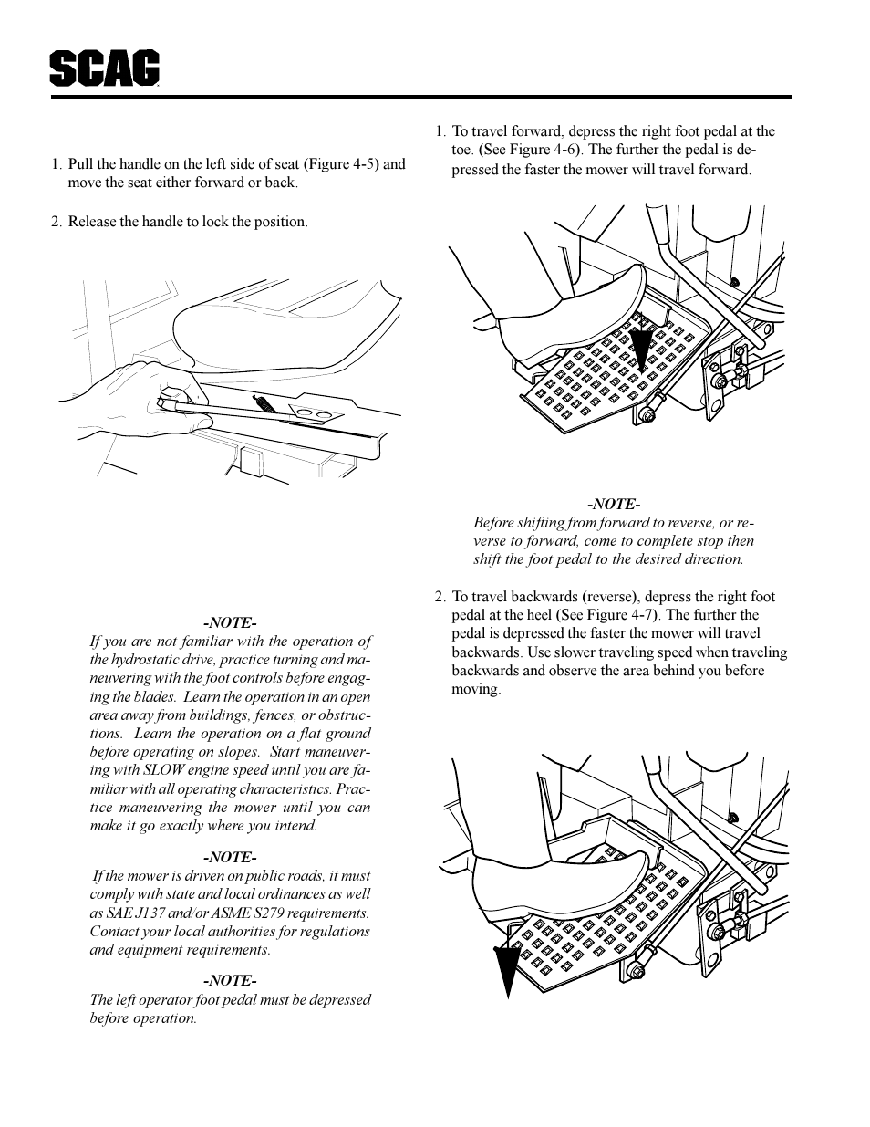 Scag Power Equipment MAG User Manual | Page 14 / 66