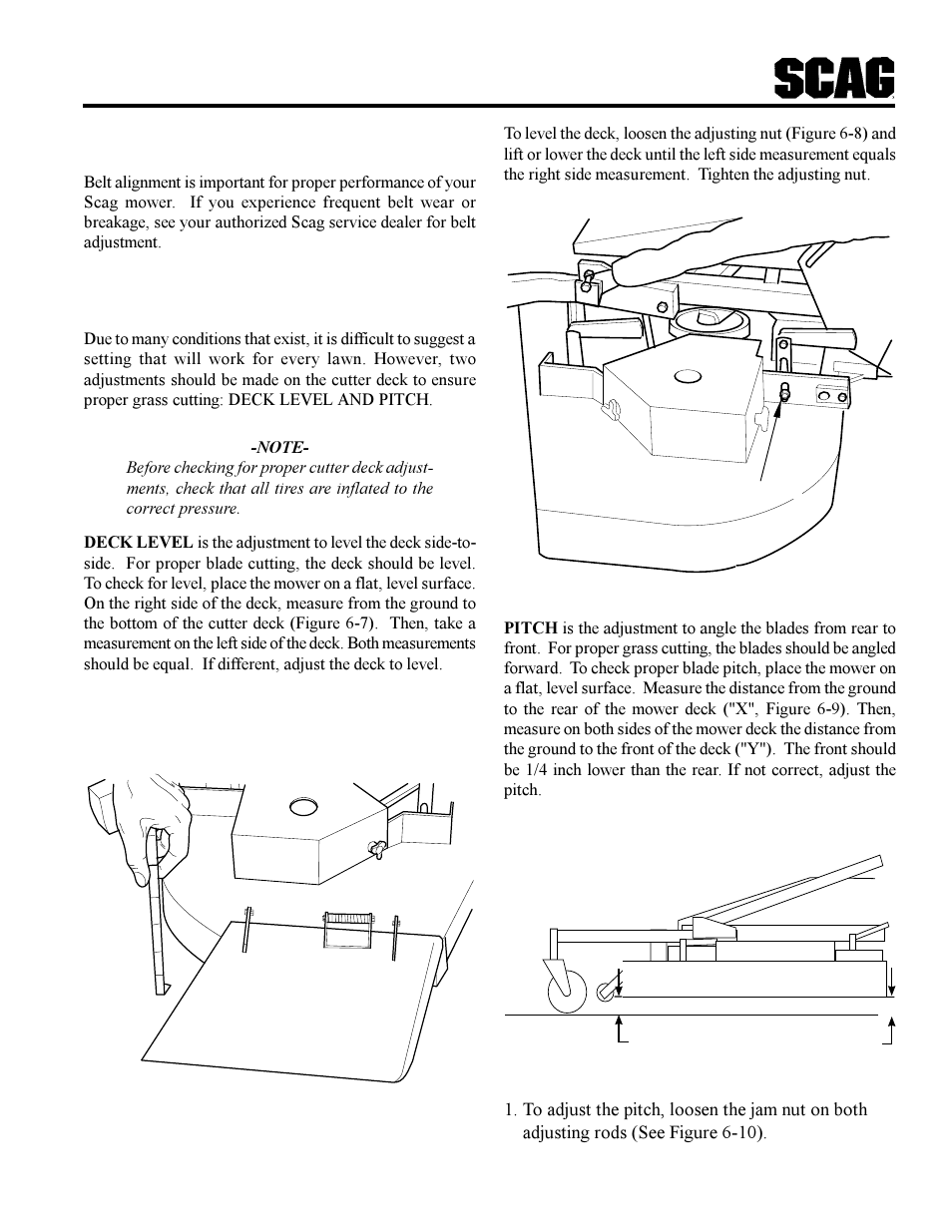Scag Power Equipment MAG User Manual | Page 25 / 66