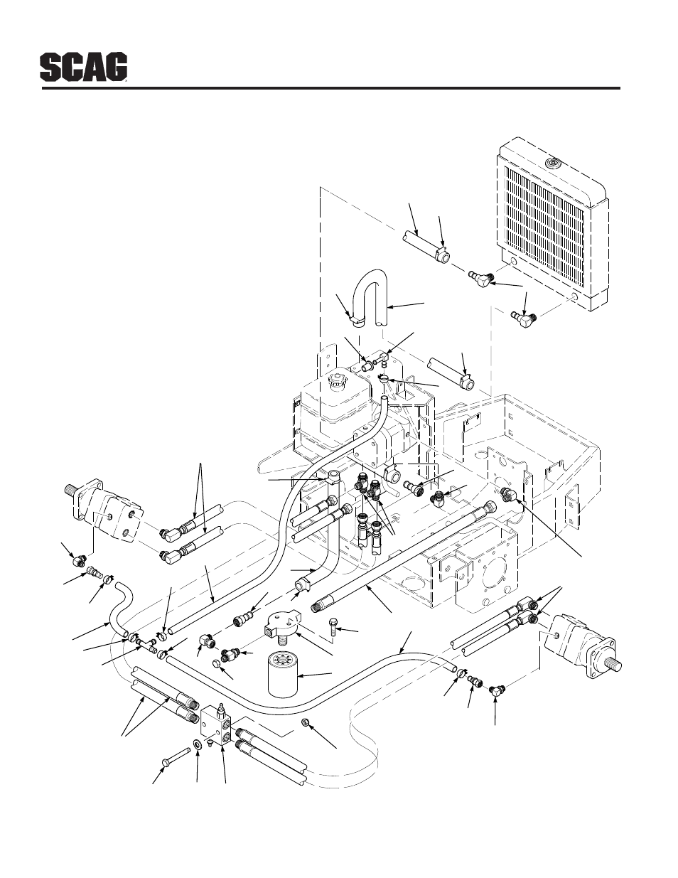 Hydraulic circuits | Scag Power Equipment MAG User Manual | Page 57 / 66