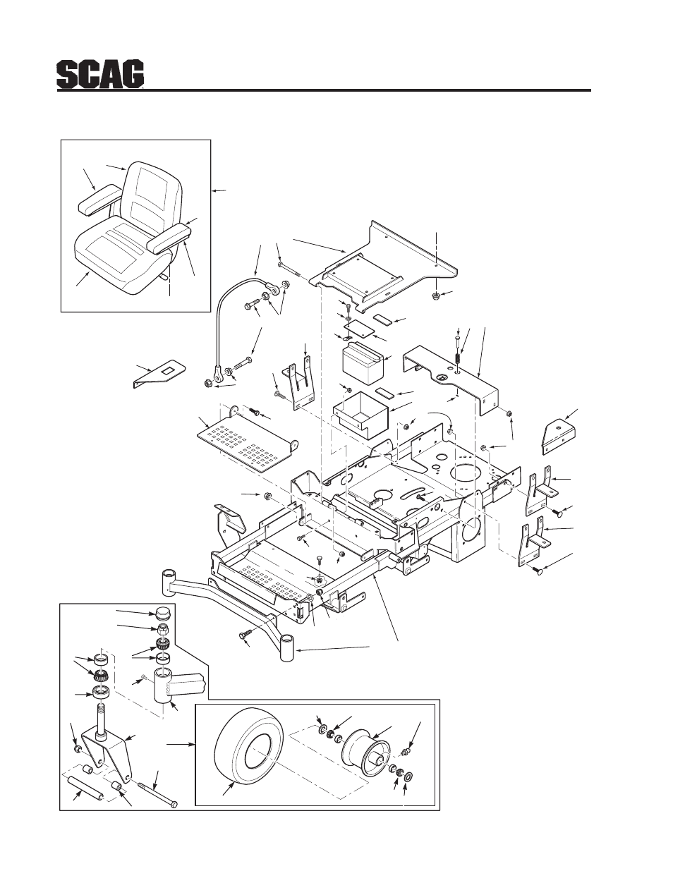 Scag Power Equipment STC48V-24BS User Manual | Page 46 / 108