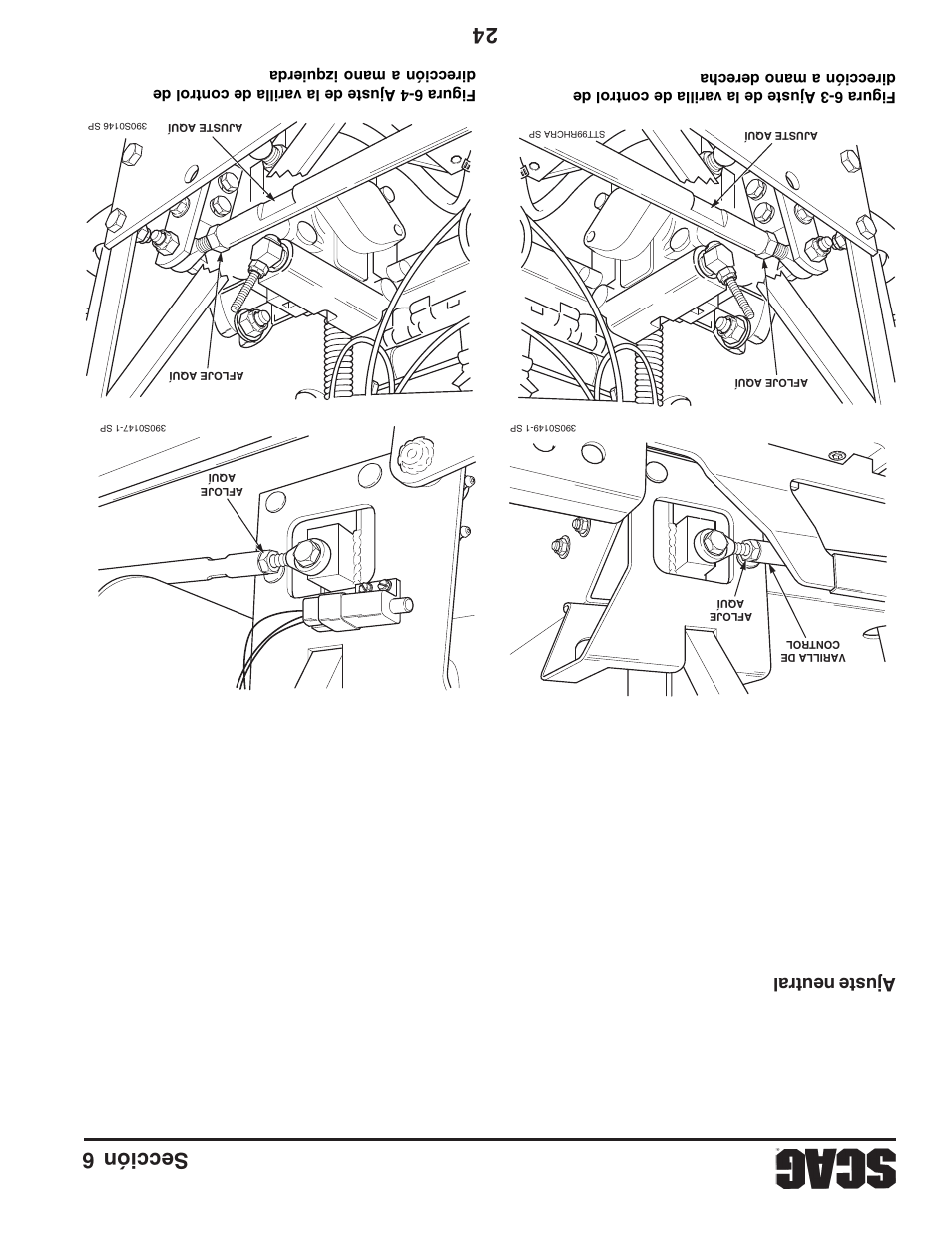 Sección 6 24 | Scag Power Equipment STT61V-31EFI-SS User Manual | Page 86 / 113