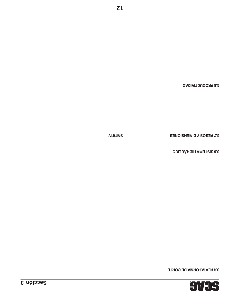 Sección 3 | Scag Power Equipment STT61V-31EFI-SS User Manual | Page 98 / 113