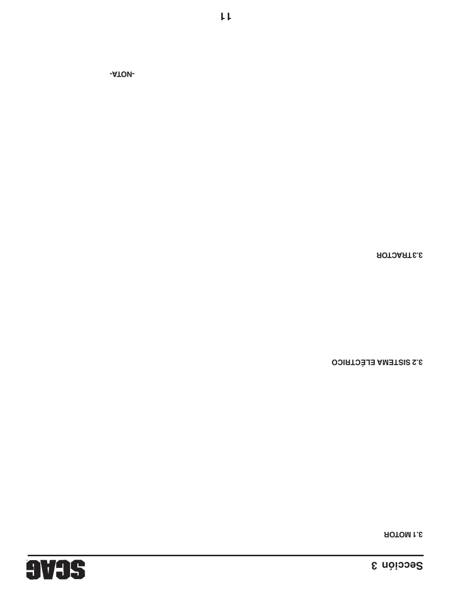 11 sección 3 | Scag Power Equipment STT61V-31EFI-SS User Manual | Page 99 / 113