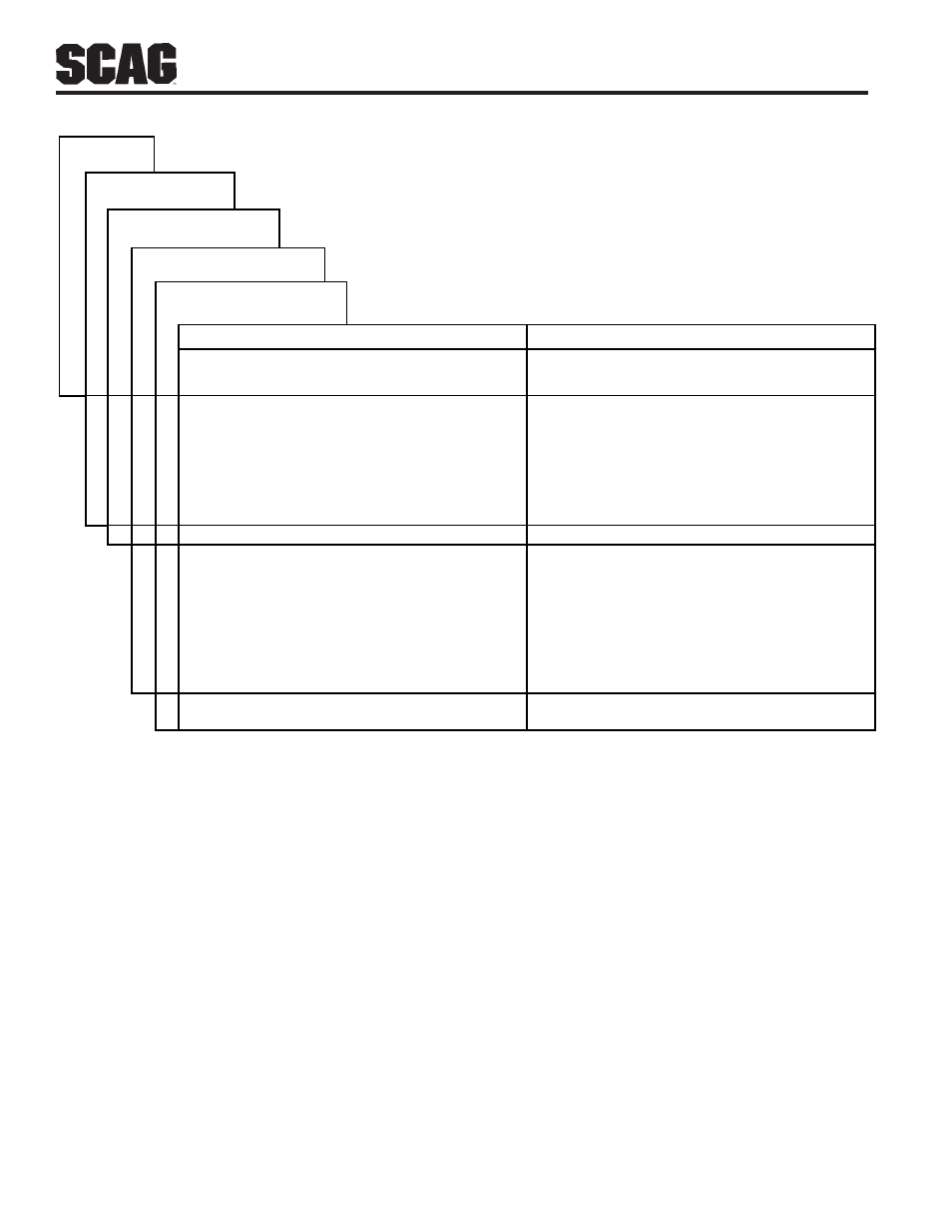 Lubrication & maintenance | Scag Power Equipment SW User Manual | Page 18 / 70