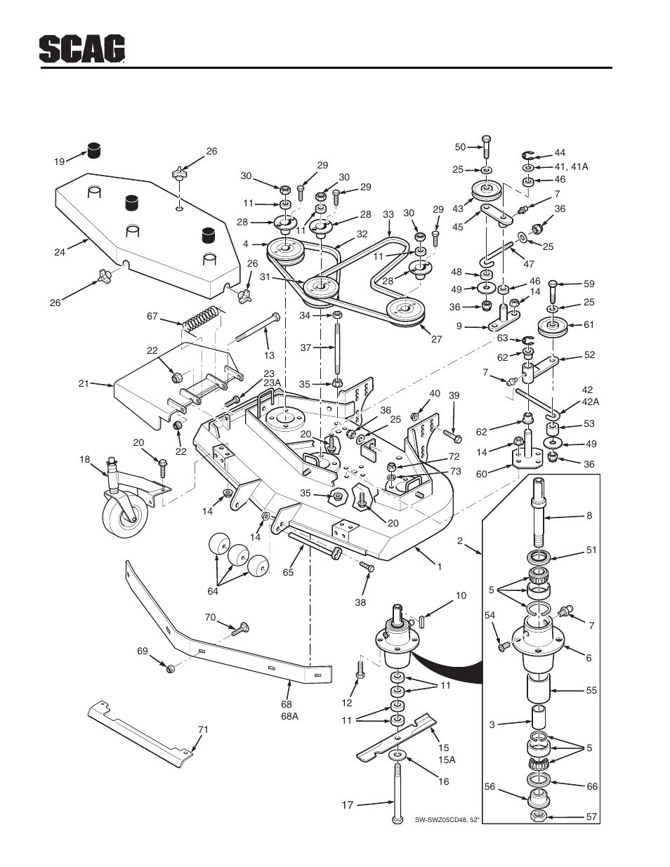 Scag Power Equipment SW User Manual | Page 26 / 70