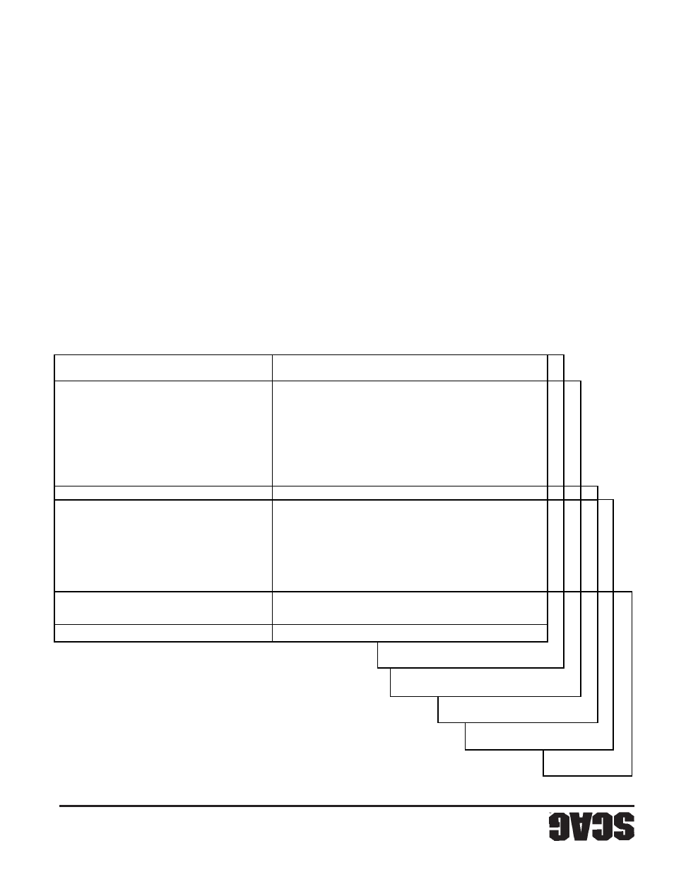 Lubricación y mantenimiento | Scag Power Equipment SW User Manual | Page 53 / 70