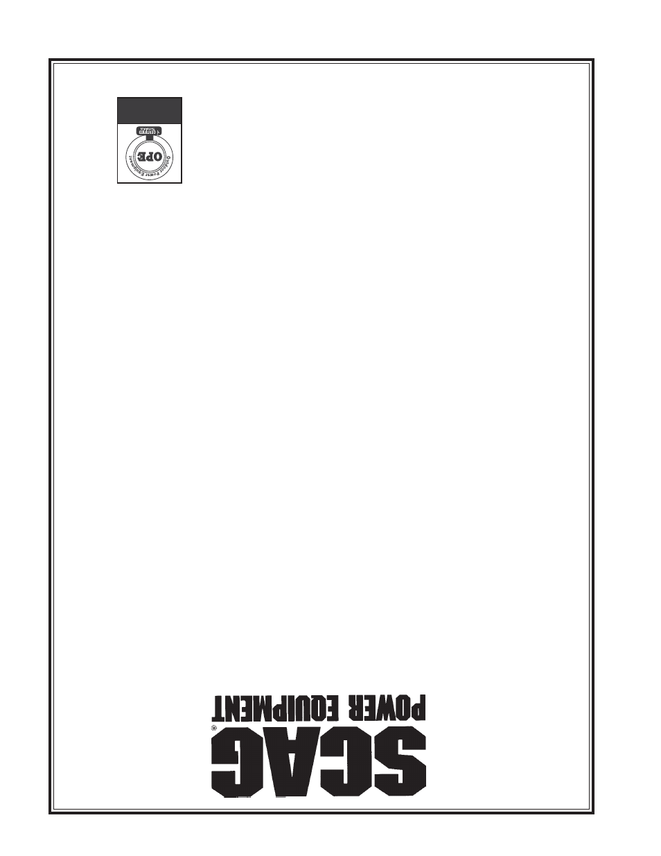 Scag Power Equipment SW User Manual | Page 68 / 70