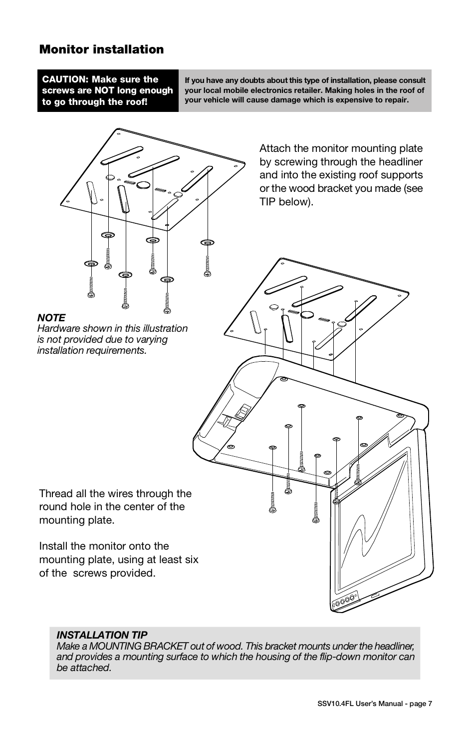 Sound Storm Laboratories SSV10.4FL User Manual | Page 7 / 12