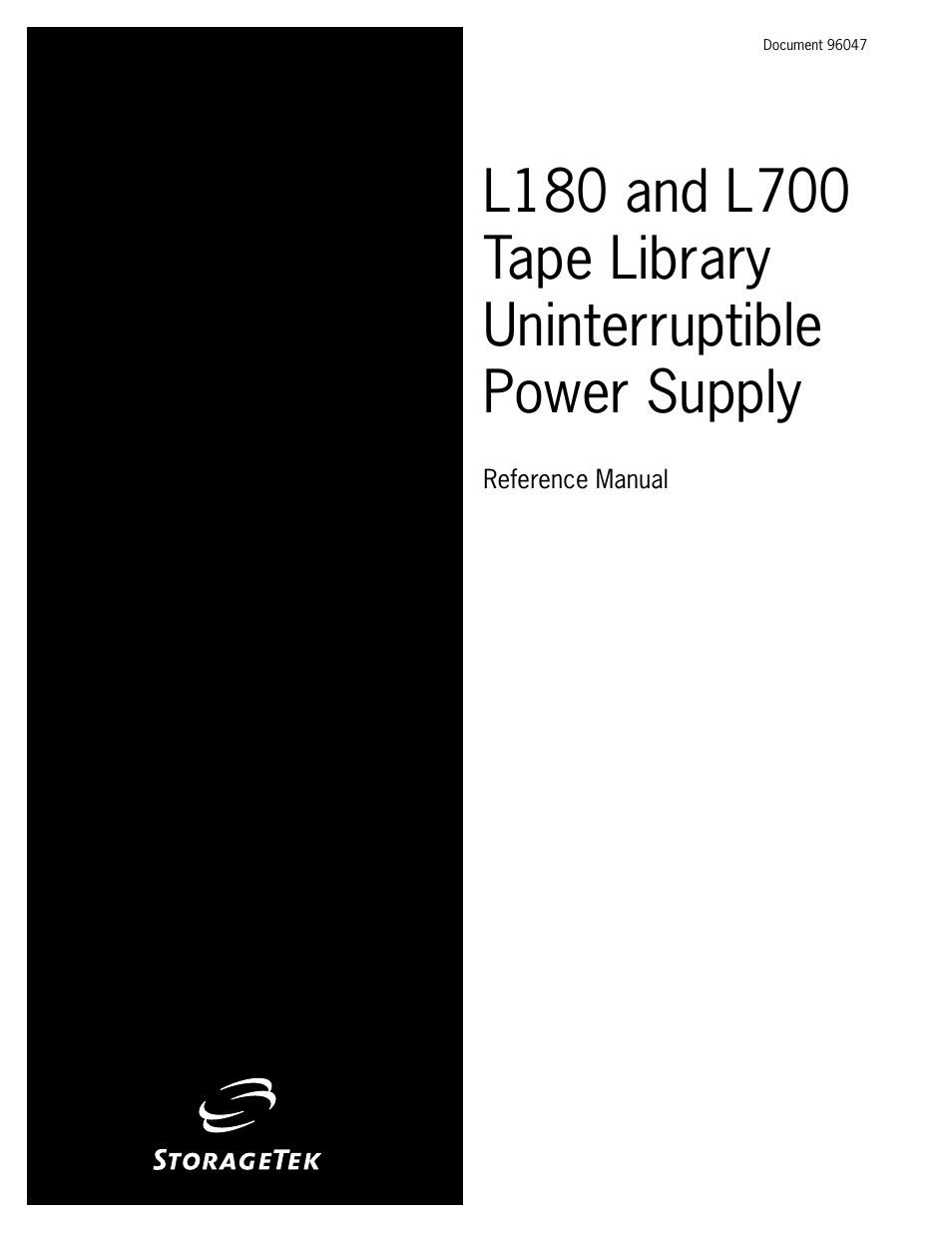 StorageTek L700 User Manual | 56 pages