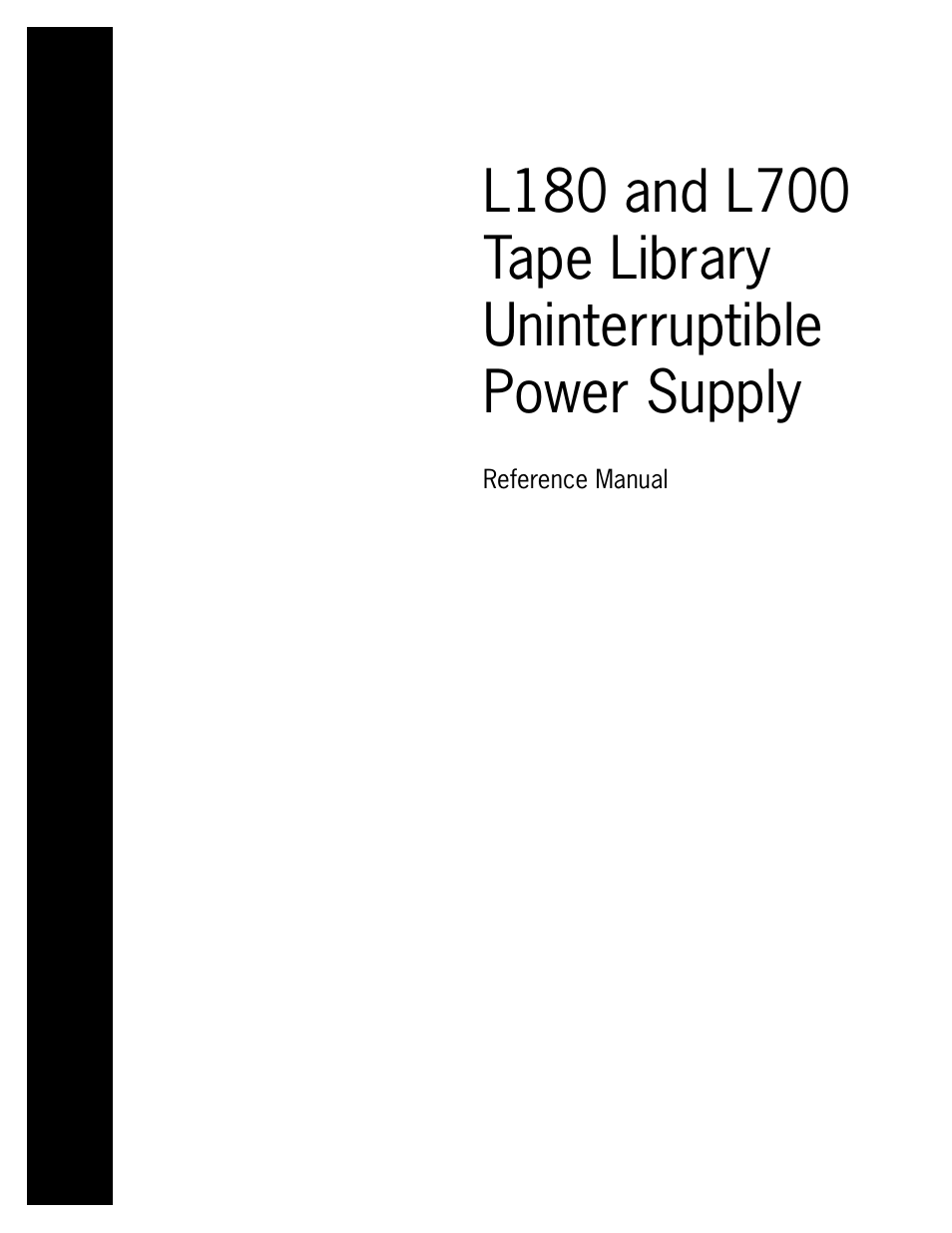 StorageTek L700 User Manual | Page 3 / 56